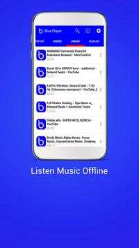 Blue Player for Mp3 Music screenshot 2