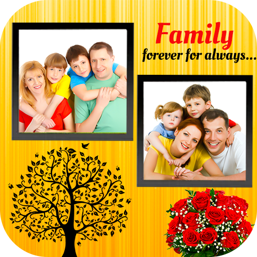 Family Dual Photo Frame icon