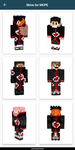 Akatsuki Skin for Minecraft PE screenshot 5