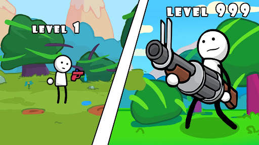One Gun Stickman 棒人間が戦うゲーム screenshot 1