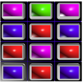 Drums percussion pads icon