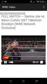 Videos of WWE - WWE Video screenshot 3