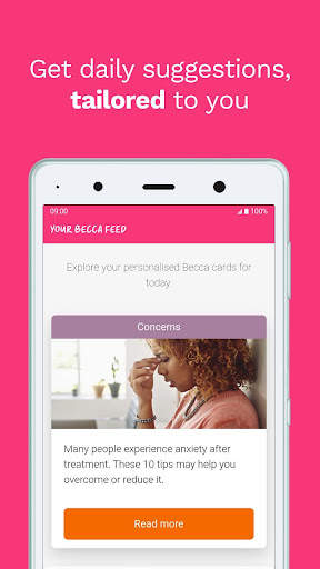 Becca - Breast Cancer Support screenshot 2