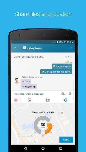 BBM Enterprise screenshot 5