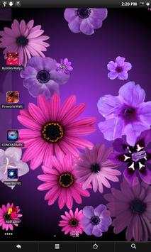 Flowers live wallpaper screenshot 1