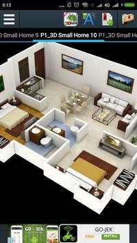 3D Small Home Plan Ideas скриншот 4