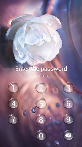 Tema Bunga Untuk AppLock screenshot 2