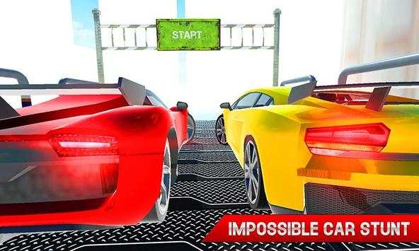 Real Master Extreme Flip Car Stunts racing Track screenshot 4