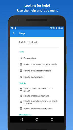 Taskwik is a task list, scheduler and day planner screenshot 5