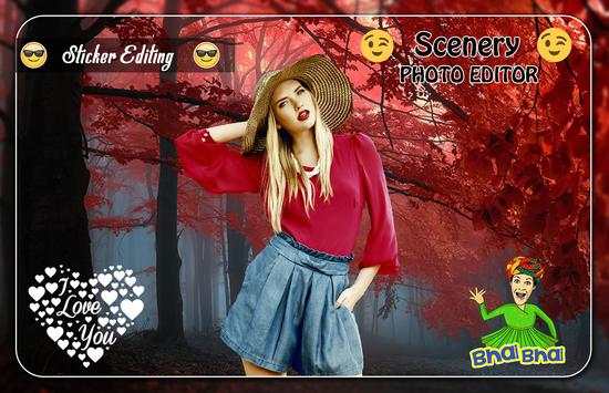 Scenery Photo Editor screenshot 4