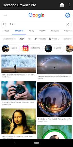 Hexagon Browser Pro screenshot 2