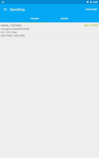 Syncthing screenshot 11