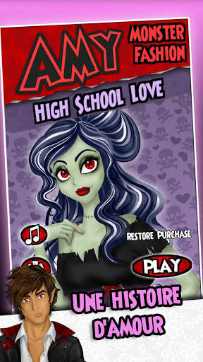 Amy Monster - Dress & Make up screenshot 1