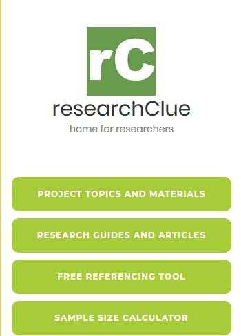 Free Project Topics and Materials in Nigeria screenshot 3