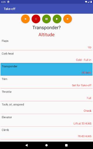 Pilot Checklists for General Aviation Aircraft screenshot 13