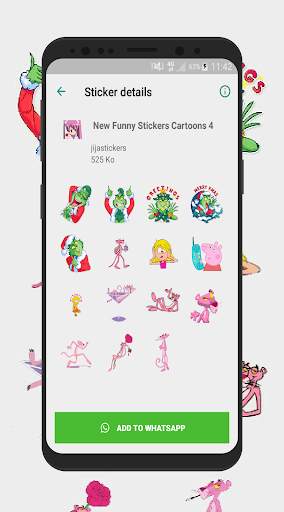 New Funny Cartoons for Whatsapp Stickers🦸 2020🦸 screenshot 8