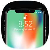 Launcher iPhone X on 9Apps