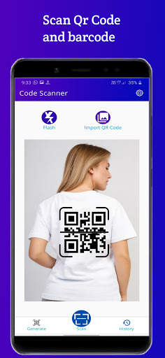 QR Code & Barcode Scanner Free screenshot 1
