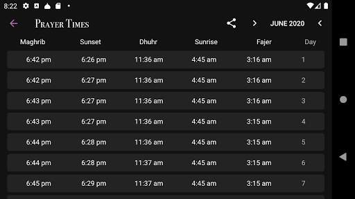 Prayer Times screenshot 4