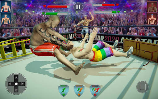 Ring Wrestling Revolution Cage Fighting Games 2021 screenshot 3