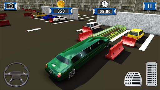 Limousine City Parking Game 3d screenshot 5