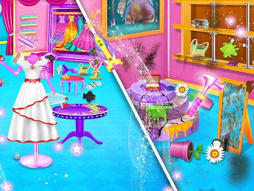 Princess House Cleaning - Home CleanUp for Girls screenshot 2