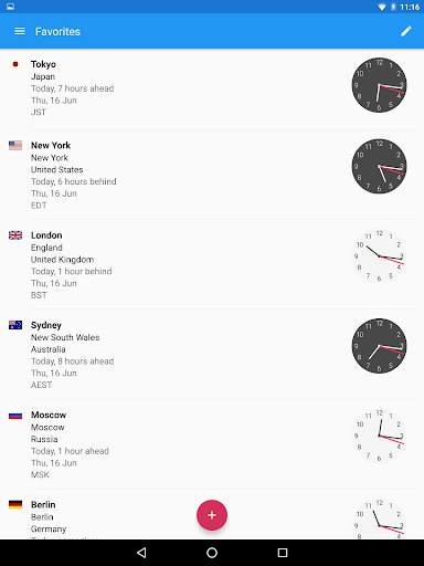 World Clock by timeanddate.com screenshot 17