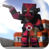 Mod Deadpool Suit part 2 for MCPE icon