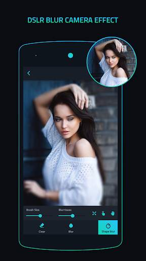DSLR Camera HD : DSLR Blur Photo Editor 4K HD screenshot 1