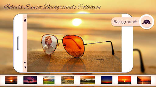 Sunset photo frames स्क्रीनशॉट 1