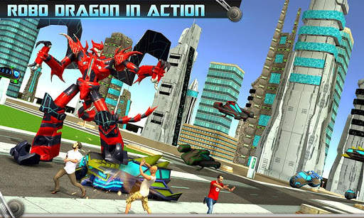 Incredible Dragon Robot 3D screenshot 3