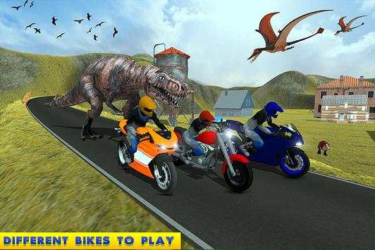 Dino Adventure Bike Racing screenshot 1