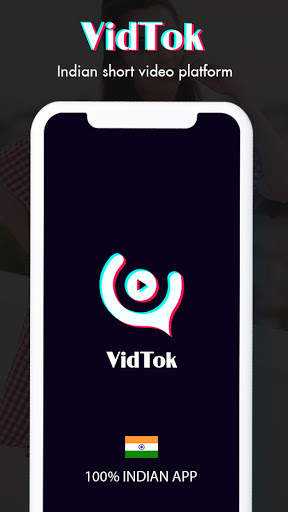 Vid Tok Made in India - Short Video Platform screenshot 1