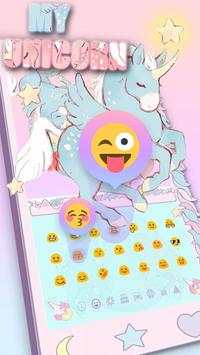 OH MY UNICORN KEYBOARD screenshot 3