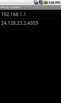 Router Connect screenshot 1