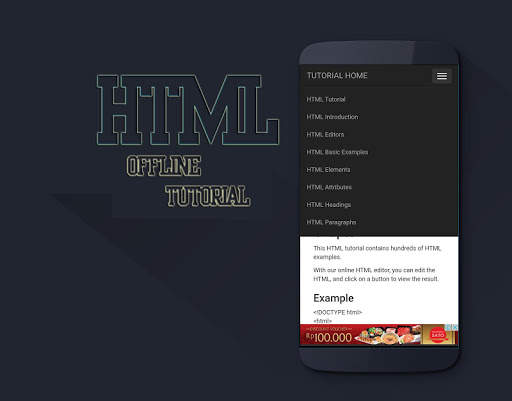 Learn HTML Offline Tutorial screenshot 3