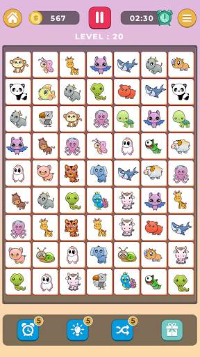 Onet Link Animal - Tile Connect Animal screenshot 2