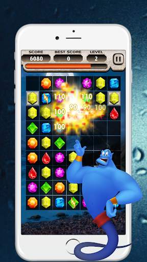 Jewel or Gems Blast : Match In Temple & Crush 2019 screenshot 4