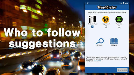 TweetCaster for Twitter screenshot 8