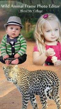 Wild Animal Frame Photo Editor - Blend Me Collage screenshot 3