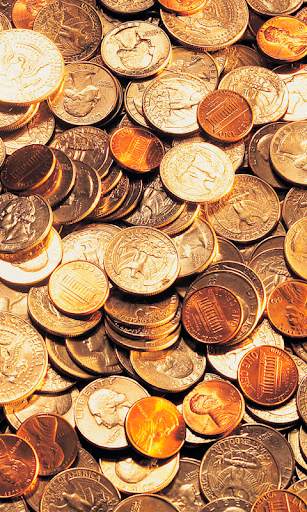 Falling Money 3D Live Wallpaper screenshot 2