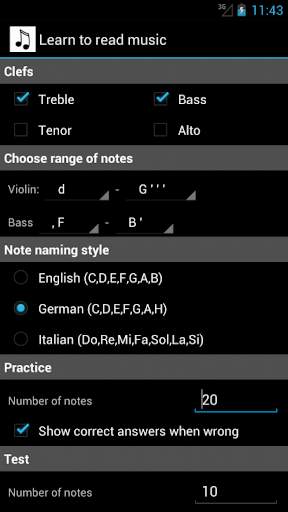 LeToRM - Learn to read music screenshot 3