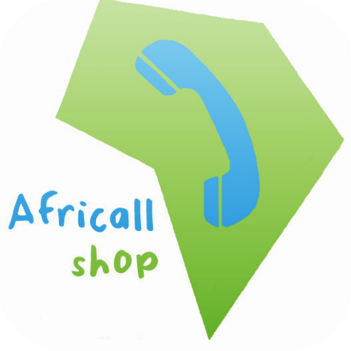 AfriCallShop: Calls &amp; Top-up Mobiles иконка