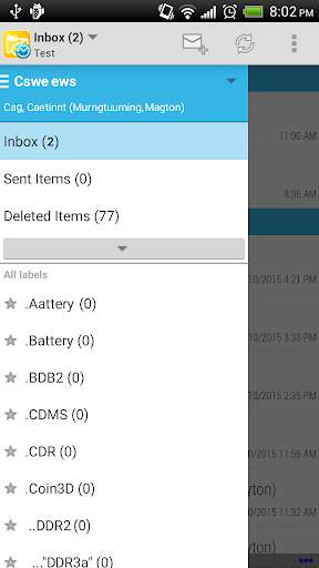 Mobile Access for Outlook Lite screenshot 3