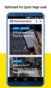 World Information screenshot 3