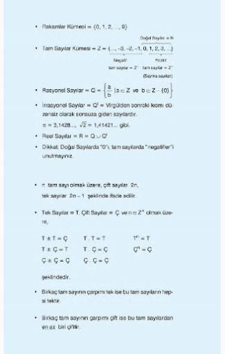 Matematik ve Geometri Formülleri скриншот 2