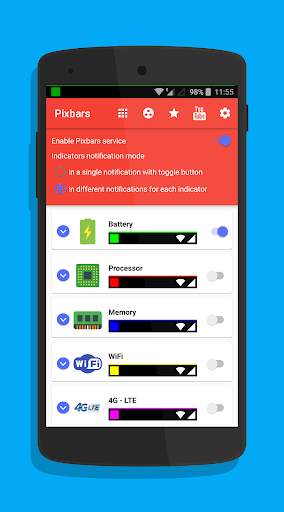 Pixbars: Energy Bar 3 تصوير الشاشة