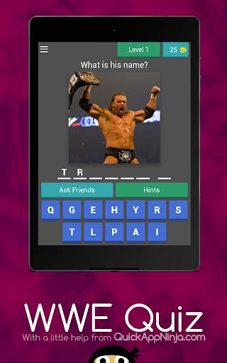 WWE Quiz screenshot 4