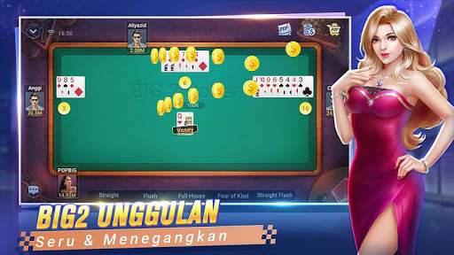 POP Big2 — Capsa Banting poker screenshot 2