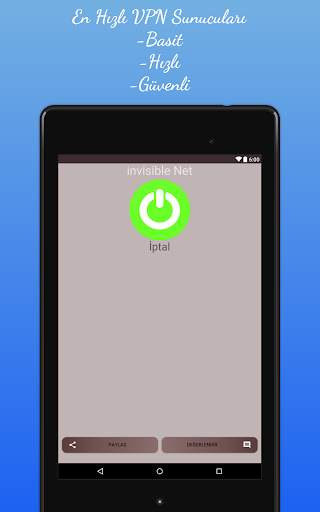 Ücretsiz VPN Invisible NET - Proguard VPN Limitsiz screenshot 7